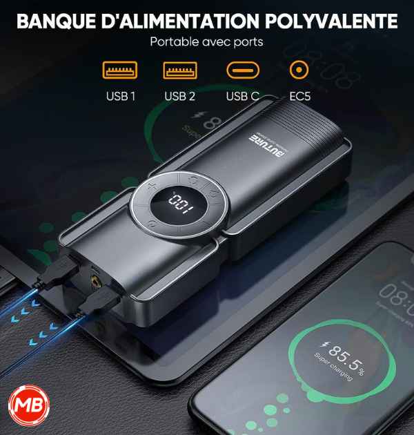 Booster Batterie Ultra Puissant 2500A