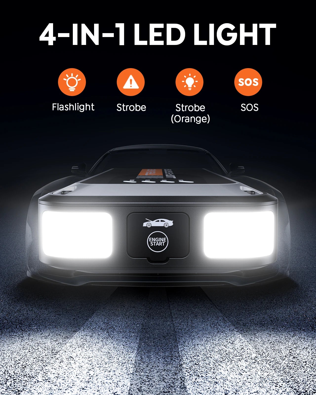 Booster Batterie 12V 3000A | Recharge Rapide