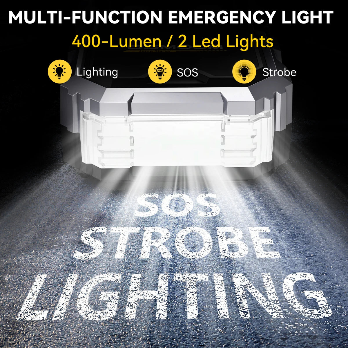 Booster Batterie Diesel 7000A | Ultra Compact pour Camping-Car