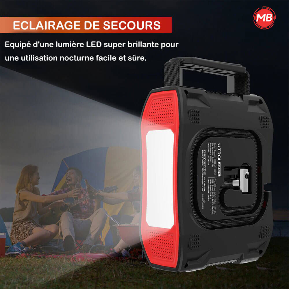 Booster Batterie Professionnel 2000A | Avec Compresseur
