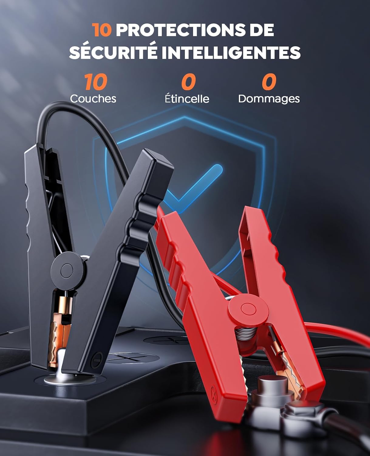 Booster Batterie Professionnel 4000A | Camionnette Robuste