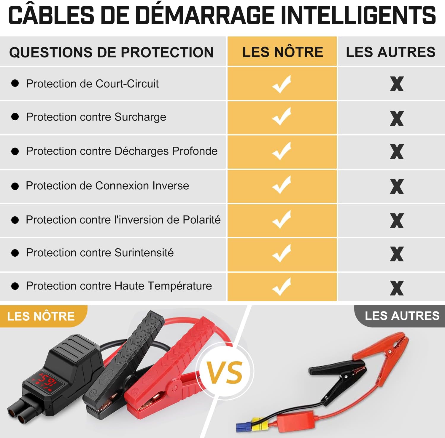 Booster Batterie Diesel Professionnel 4000A | 12V