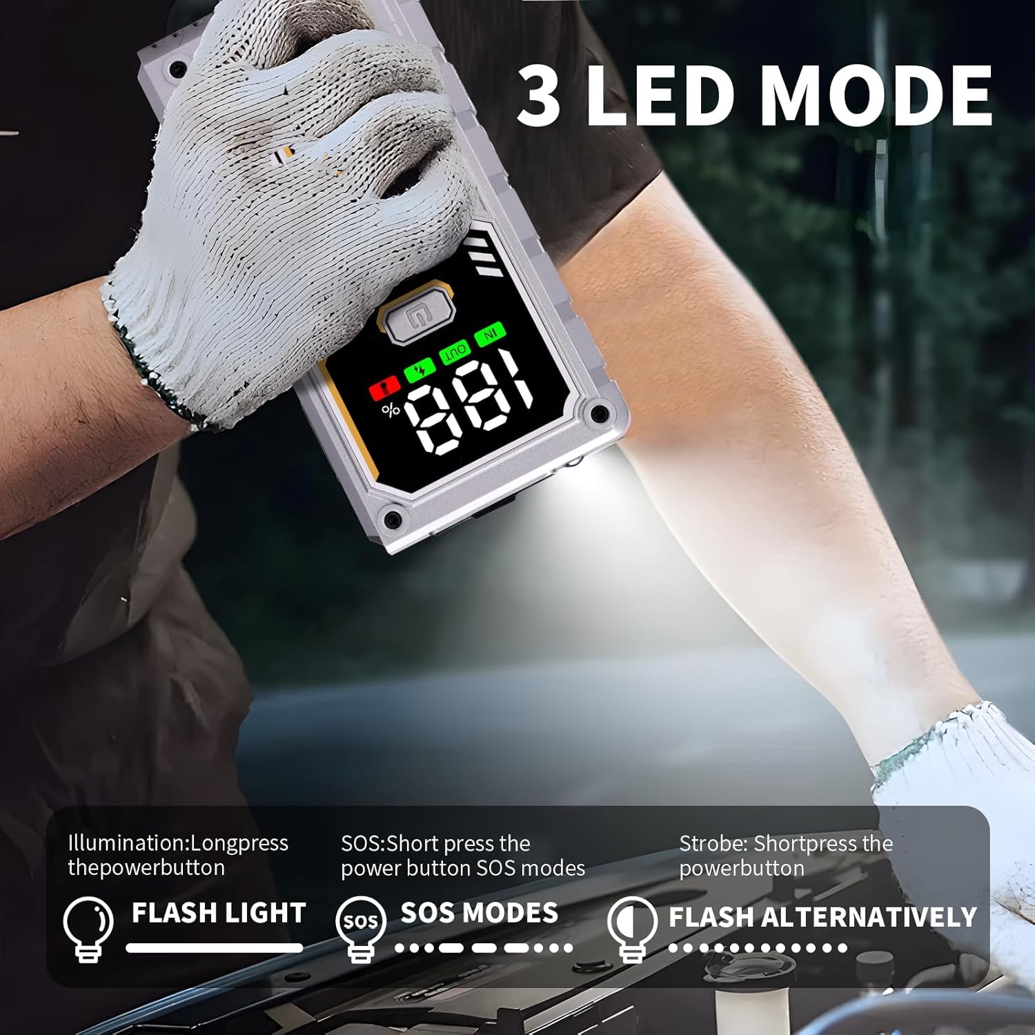 Booster Batterie Moto Scooter Lithium 12V | Compact et Léger