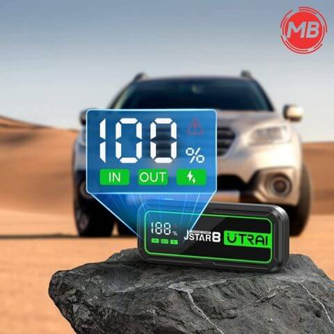 Booster Batterie Diesel 3000A | Démarrage Rapide 12V