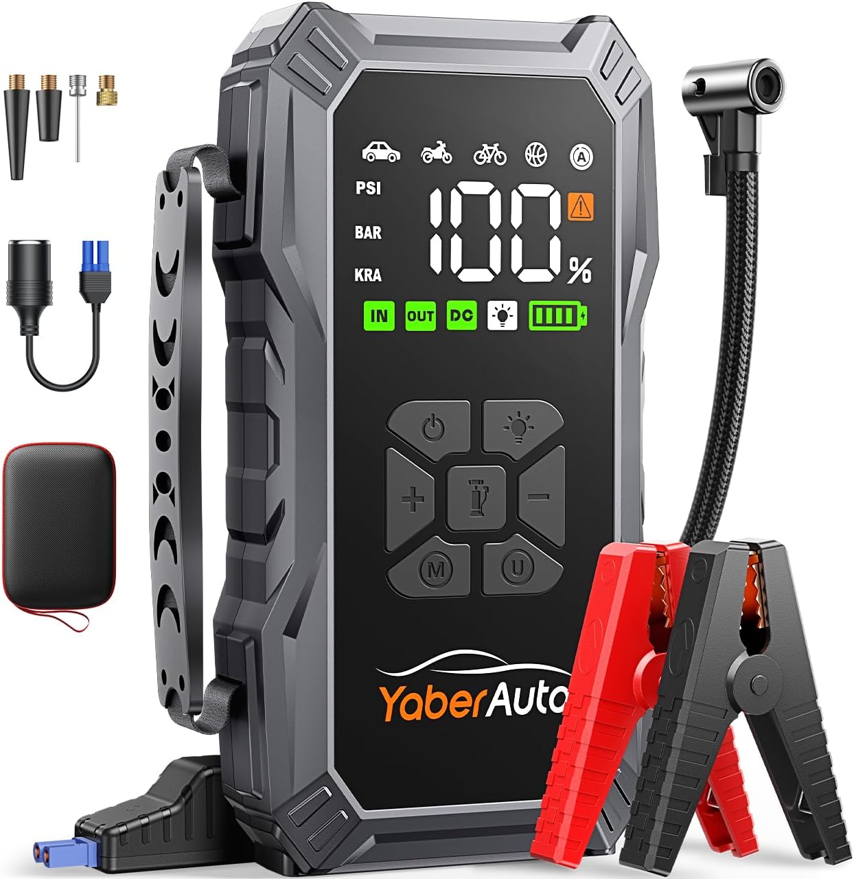 Booster Batterie Moto Lithium 5500A | Démarrage Puissant Tous Modèles
