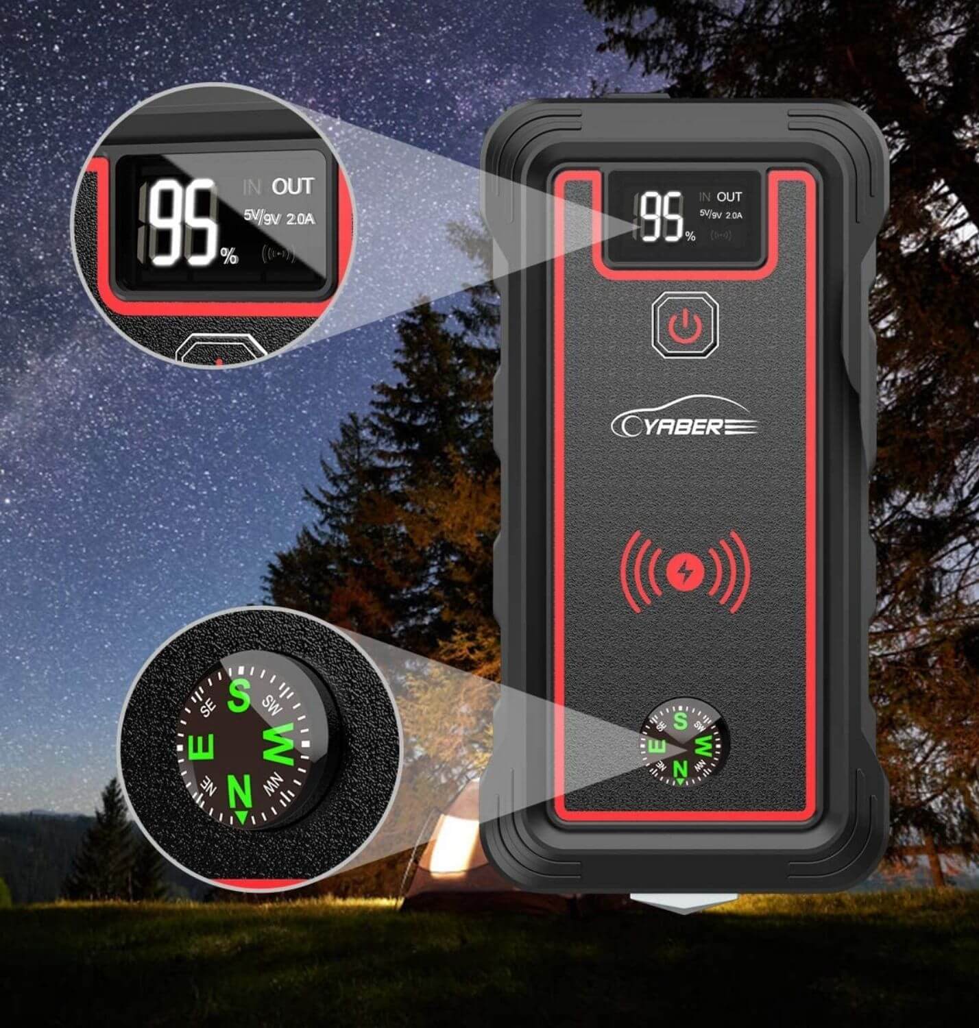 Booster Batterie Professionnel 2500A | Intelligent 12V