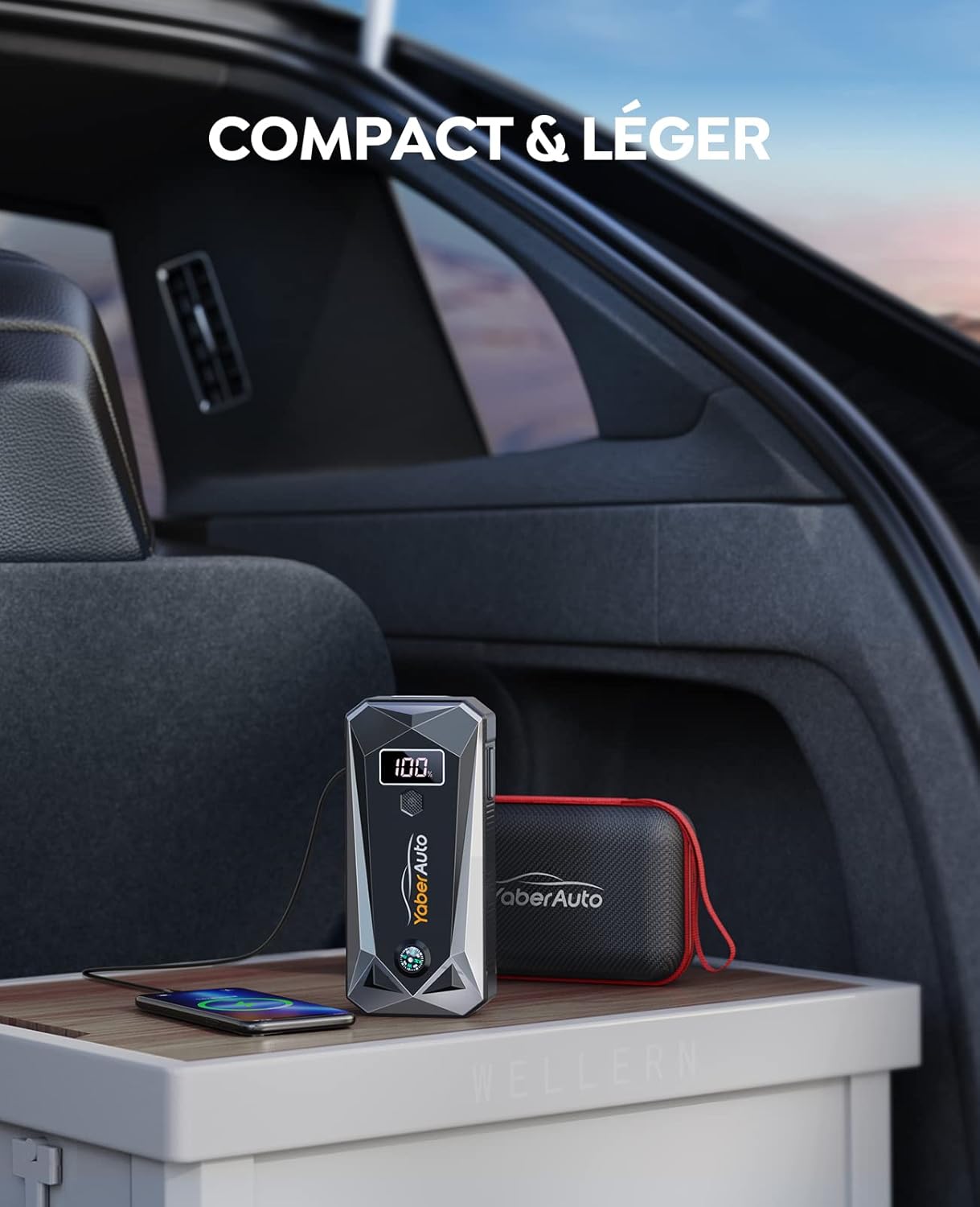 Booster Batterie Professionnel Lithium 4000A | Dépannage