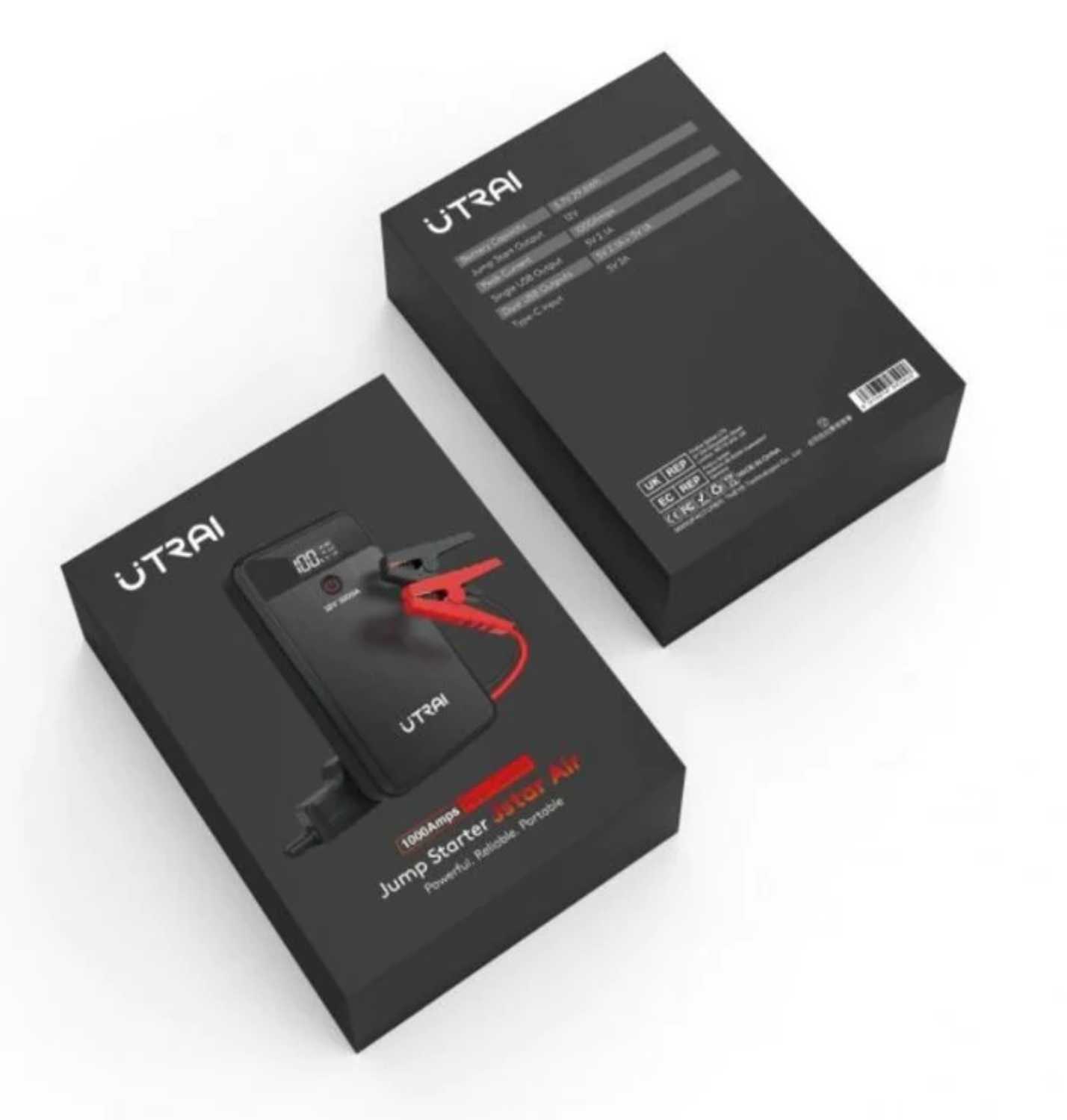 Booster Batterie Moto 1000A | Compact et Léger