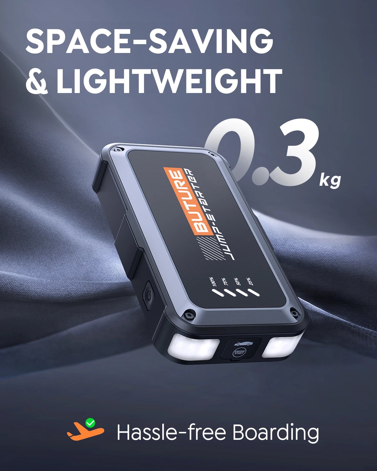 Booster Batterie 12V 3000A | Recharge Rapide