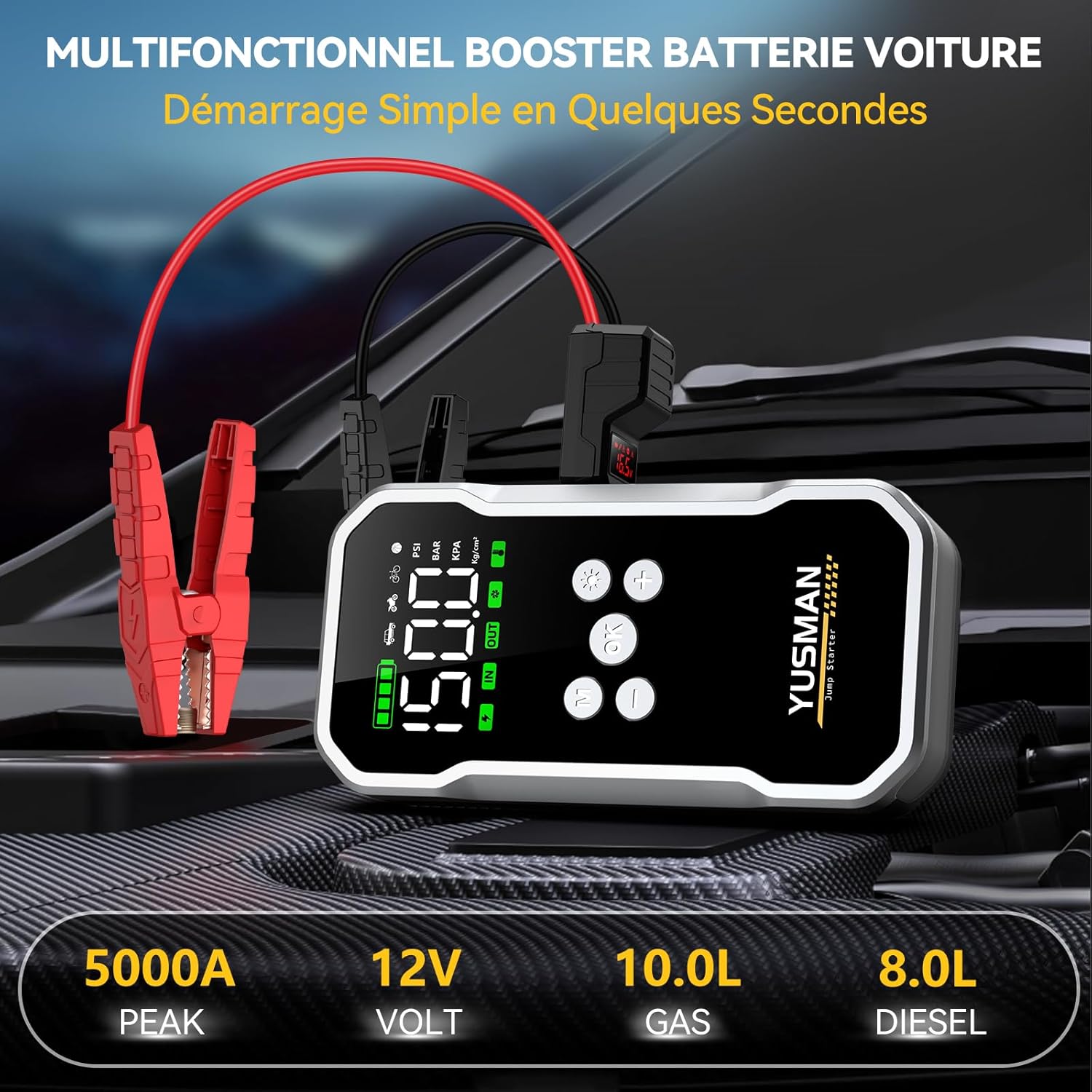 Booster Batterie Moto Harley Davidson 12V | Grosses Cylindrées