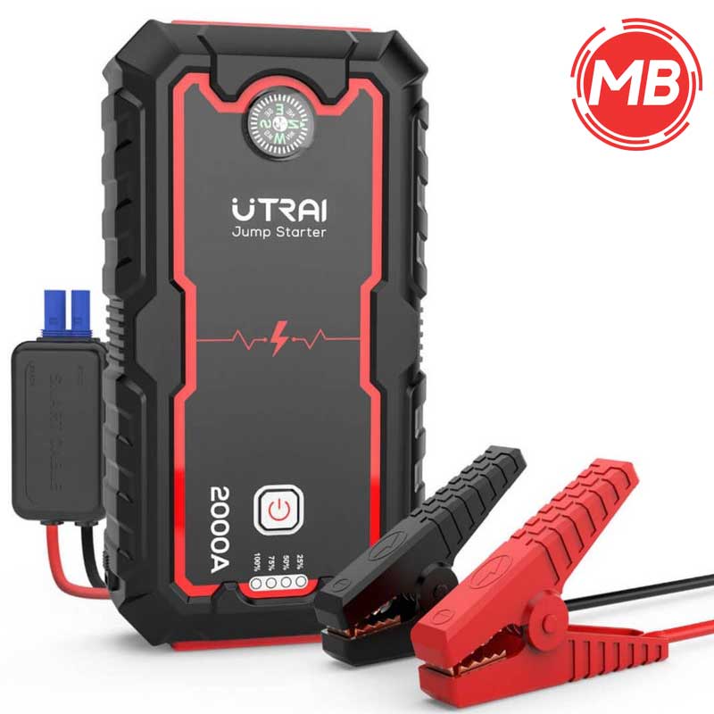 YABER Booster Batterie Voiture, 3500A 24800mAh Portable Jump