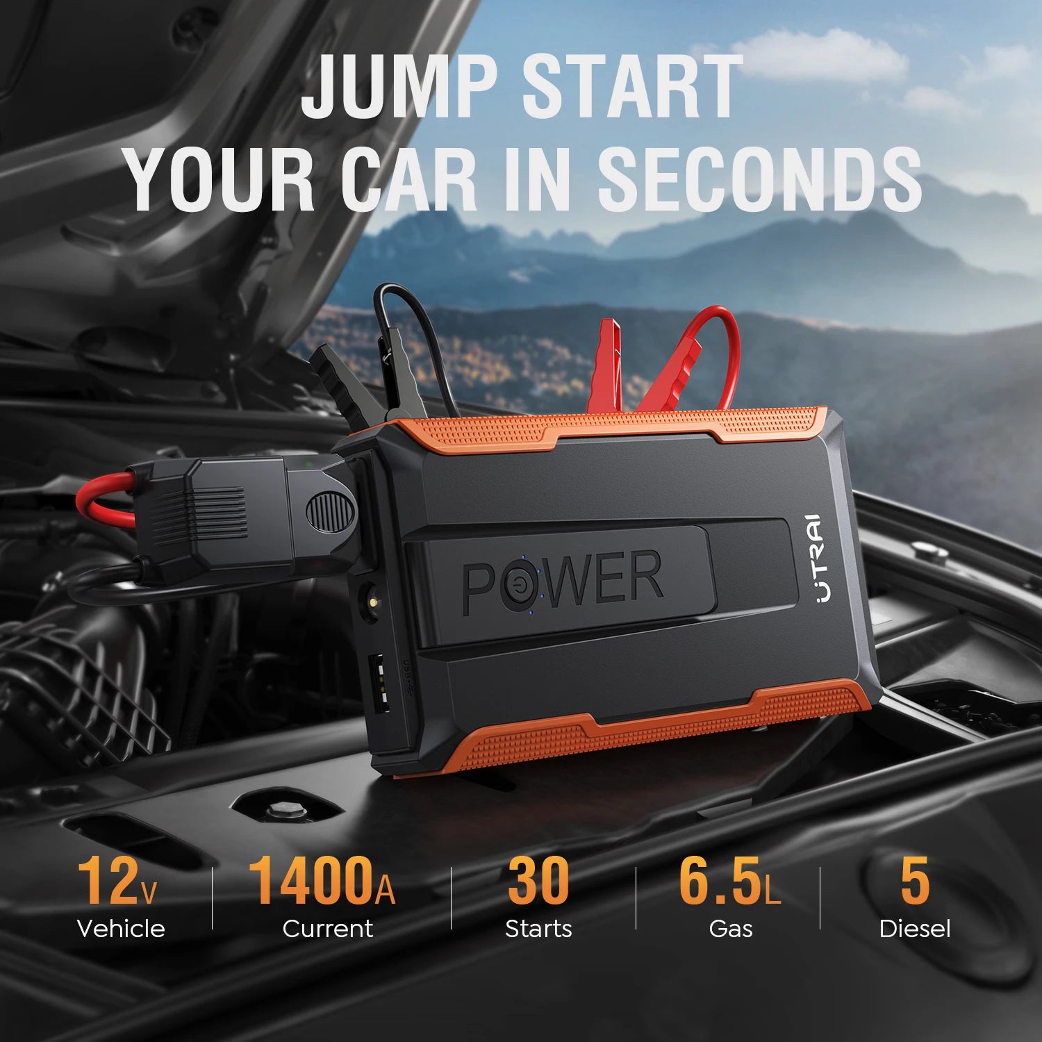 Booster Batterie Moto Ultra-Puissant