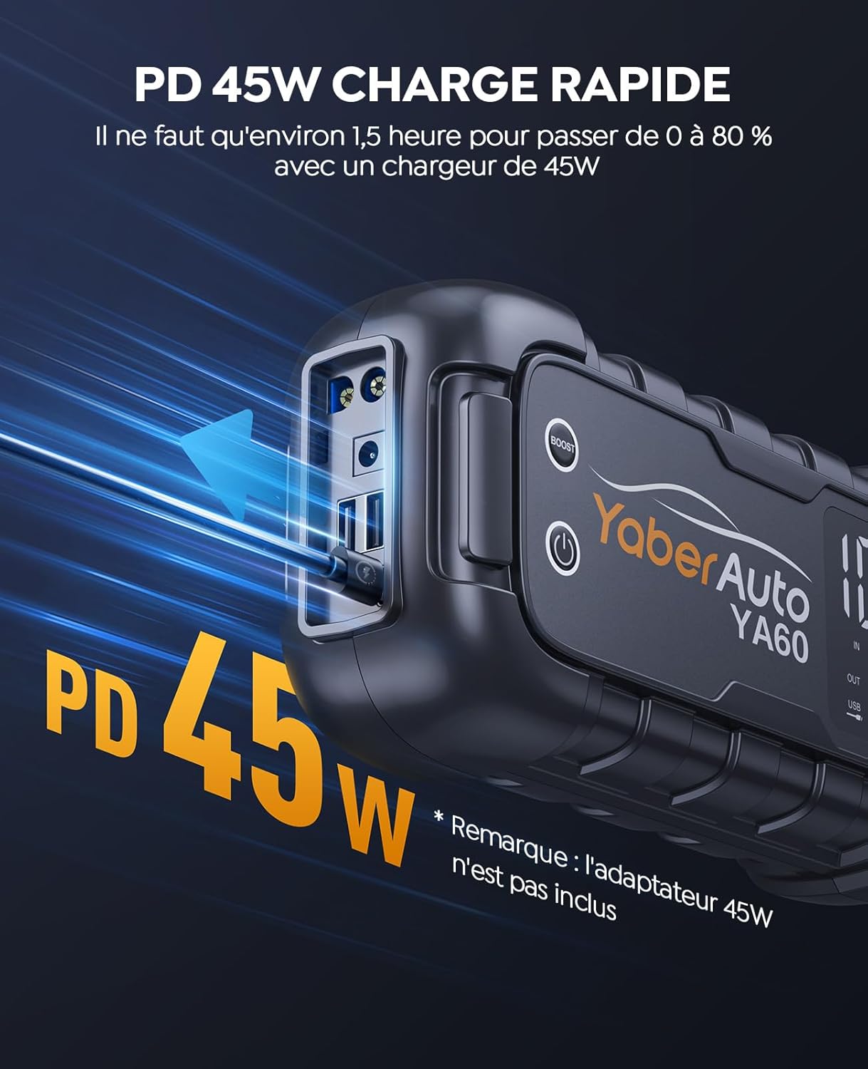 Booster Batterie Professionnel 6000A | Ultra Puissant 12/24V