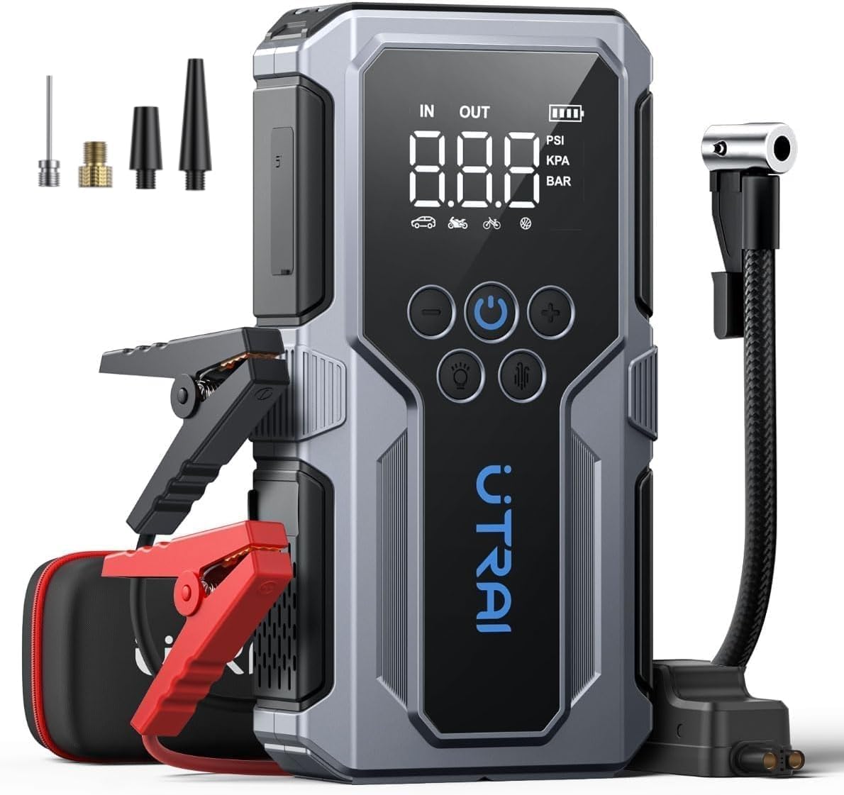 Booster Voiture Lithium 1500A | Ultra Portable et Gonfleur