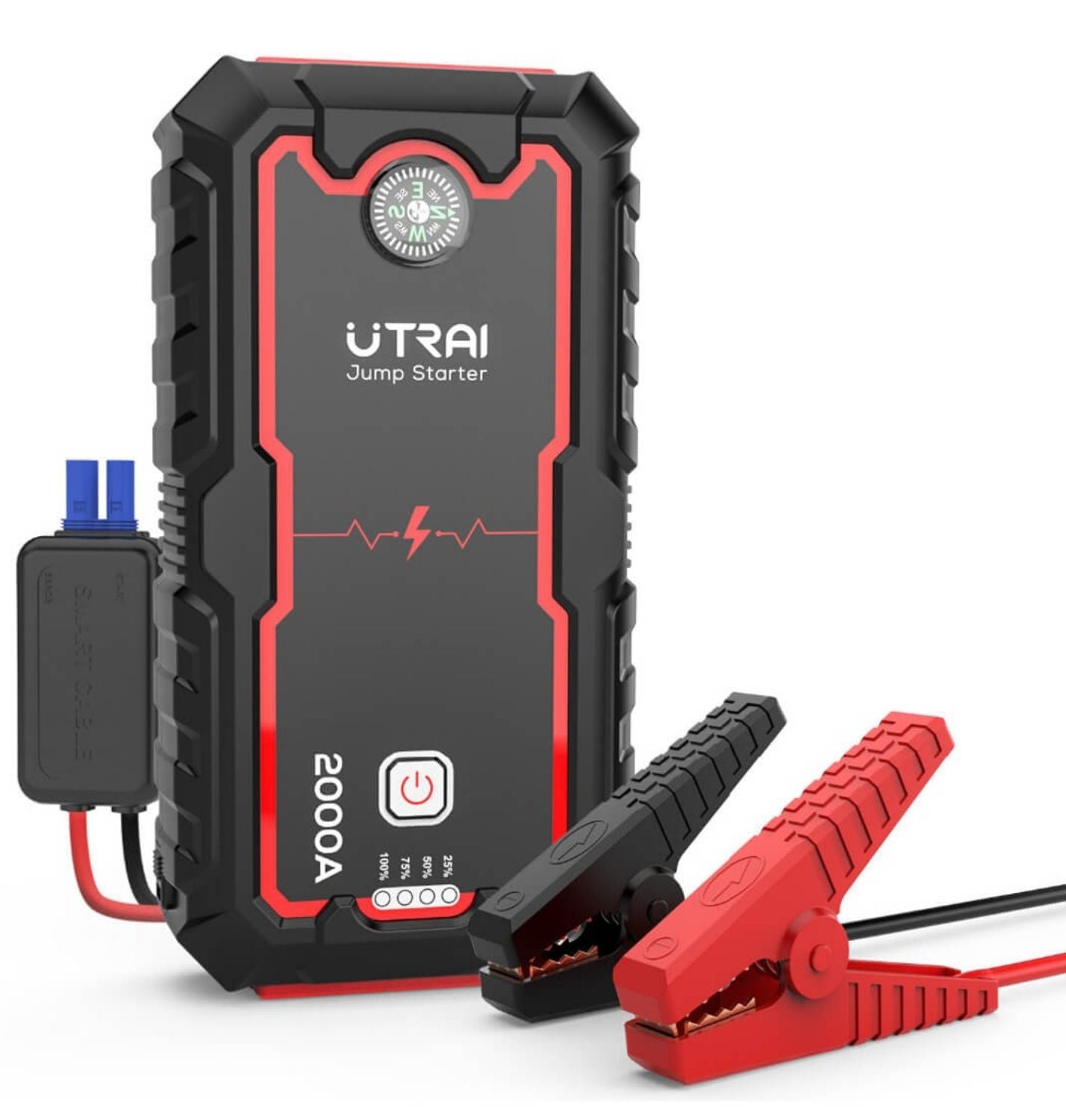 UTRAI Jstar Mini Booster Batterie Voiture Portable Jump Starter 1000A  Demarreur de Voiture Moto Smart Clip